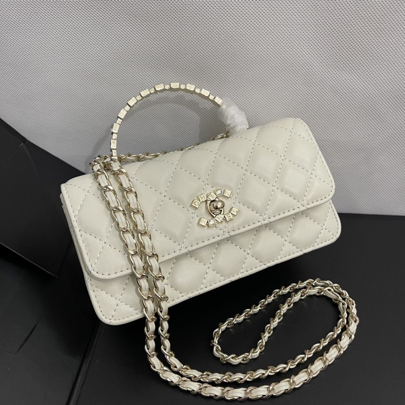 Ch**el top handle bags